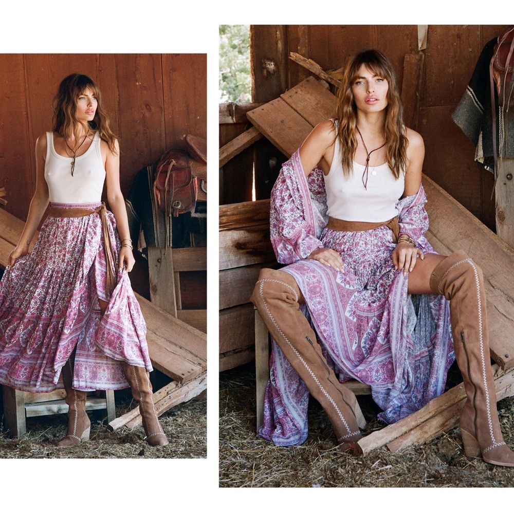 SPELL AND THE GYPSY JASMINE MAXI SKIRT